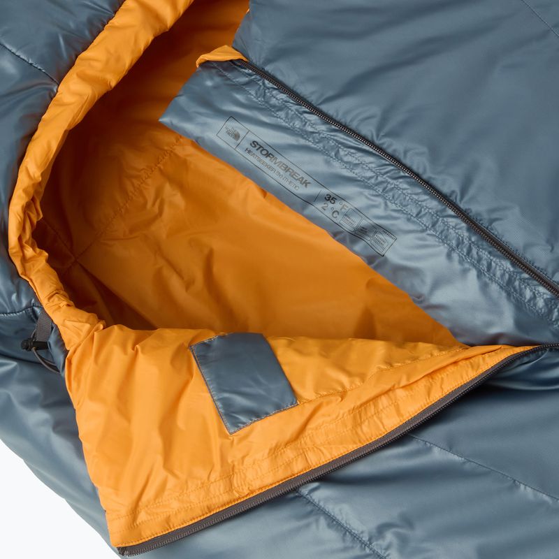 Miegmaišis The North Face Stormbreak 35F Long granite grey/dust orange 4