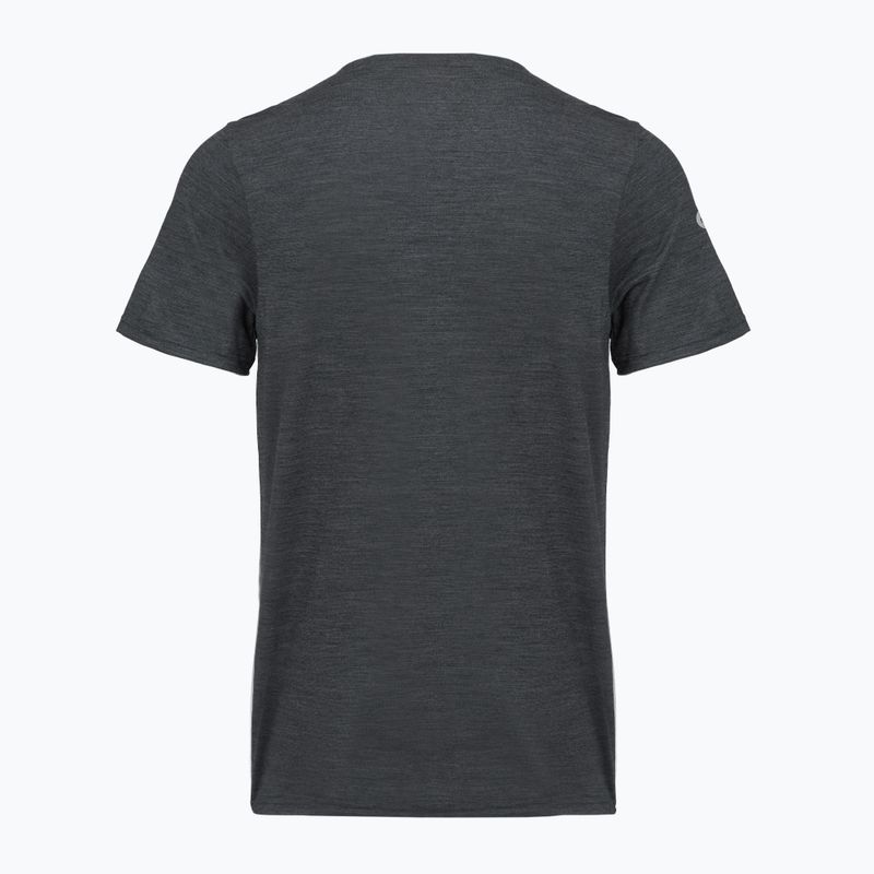 Vyriški marškinėliai Smartwool Lunar Bear Active SS Graphic Tee charcoal heather 2