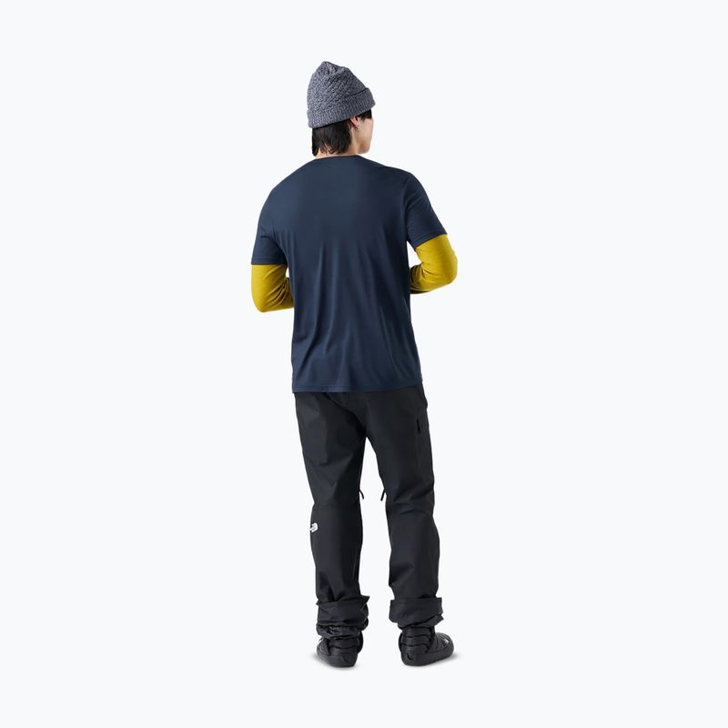 Vyriški marškinėliai Smartwool Alpine Trace Active Graphic Tee SS deep navy 2