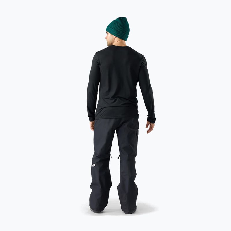 Vyriški ilgomis rankovėmis marškinėliai Smartwool First Chair Pursuit Active LS black 2