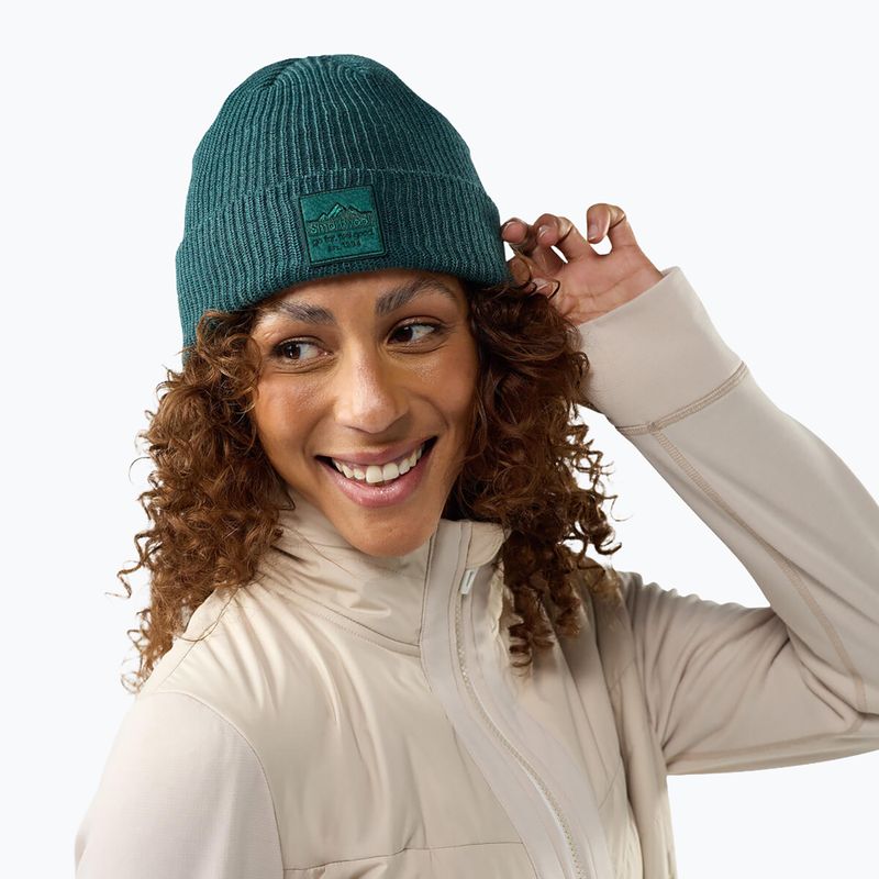 Žieminė kepurė Smartwool Smartwool Patch dusty teal heather 2