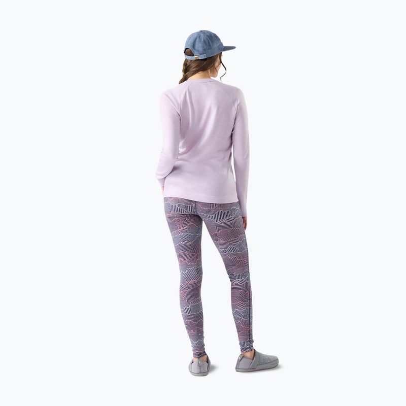 Moteriškas termo džemperis Smartwool Merino 250 Baselayer Crew Boxed lavender sky heather 2