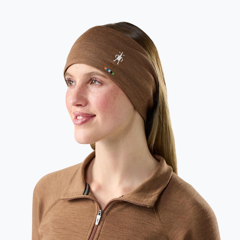 Lankelis galvai Smartwool Thermal Merino Reversible mocha heather 2