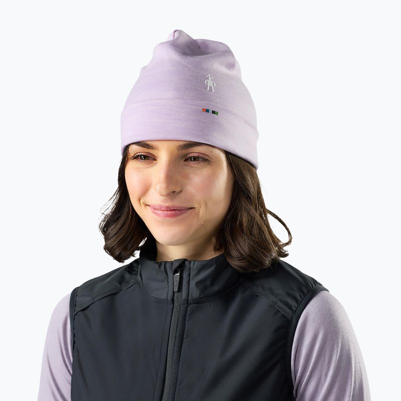 Žieminė kepurė Smartwool Merino Reversible Cuffed lavender sky heather 2