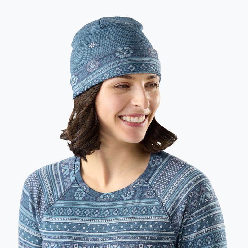 Žieminė kepurė Smartwool Merino Reversible Cuffed nightfall fair isle fun 2