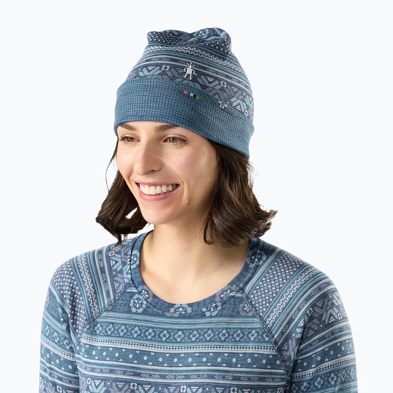 Žieminė kepurė Smartwool Merino Reversible Cuffed nightfall fair isle fun 3