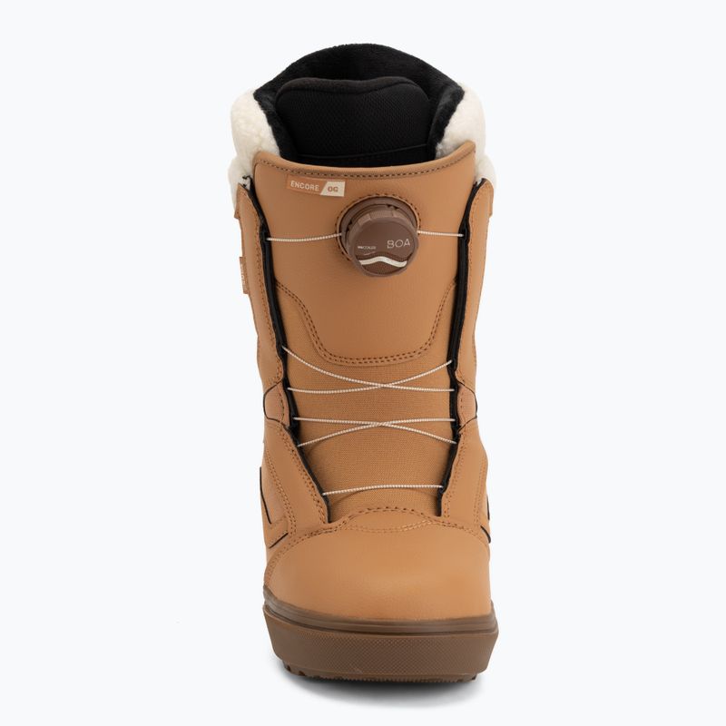 Moteriški snieglenčių batai Vans Encore OG W tan/medium gum 3