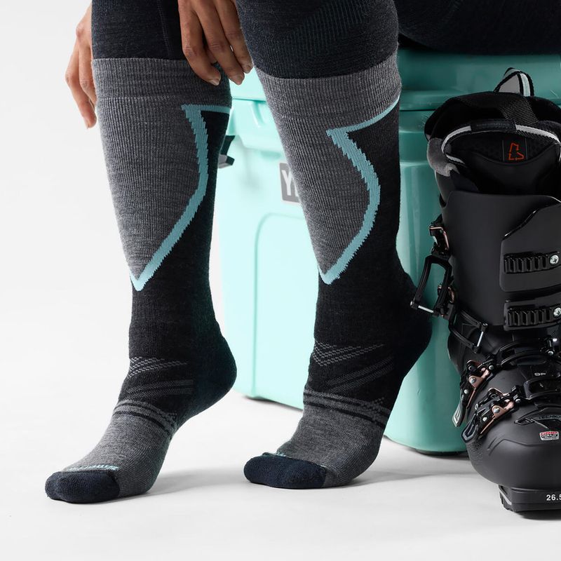 Moteriškos slidinėjimo kojinės Ski Full Cushion OTC charcoal 2