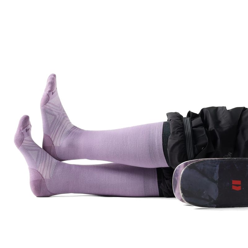 Moteriškos slidinėjimo kojinės Smartwool Ski Zero Cushion OTC purple dawn 2