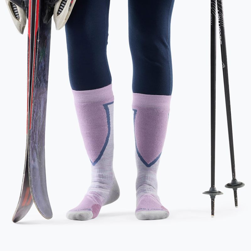 Moteriškos slidinėjimo kojinės Ski Full Cushion OTC purple eclipse 2