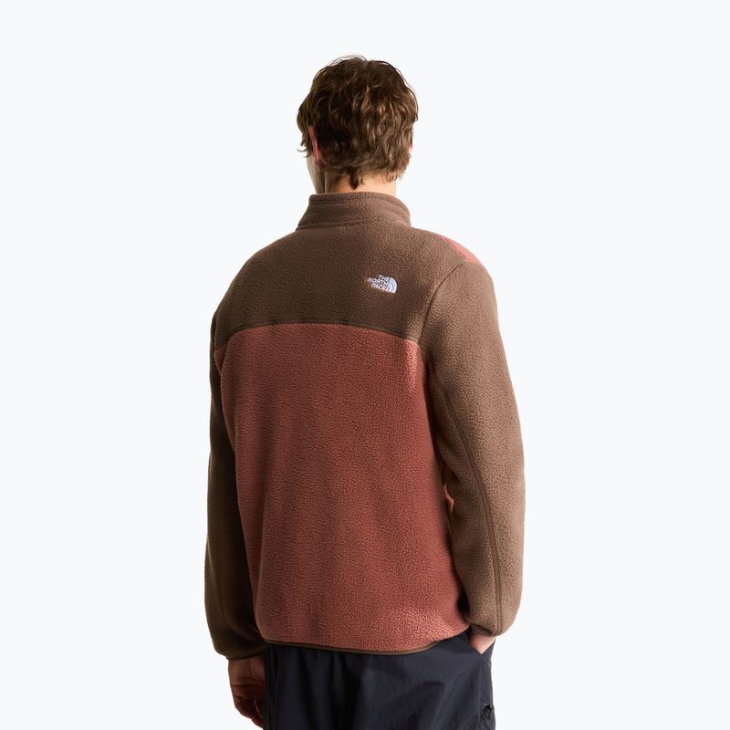 Vyriškas flisinis džemperis The North Face Yumiori Full Zip copper silt/smo 3