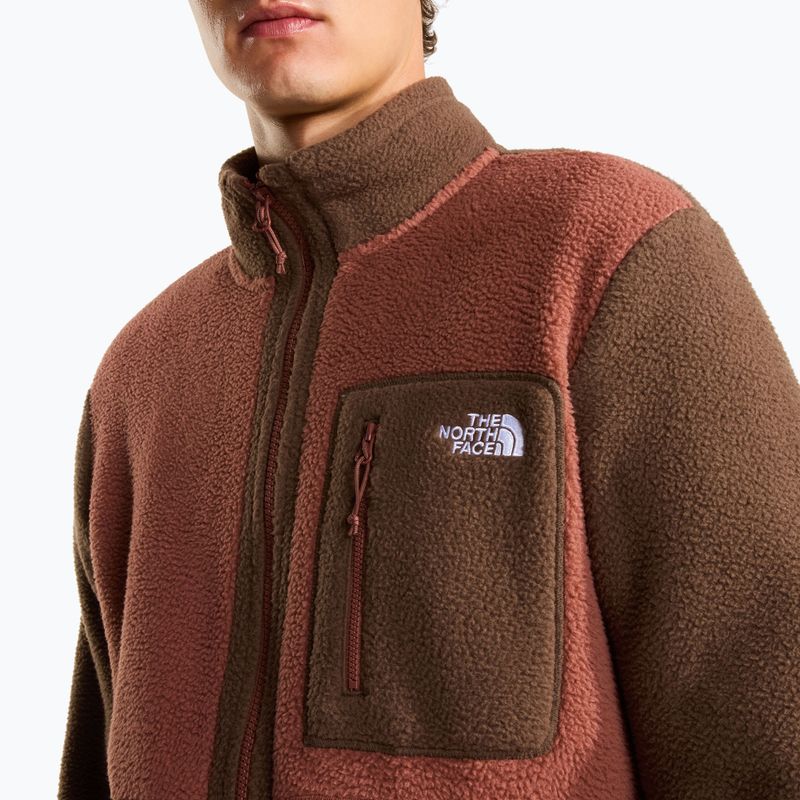 Vyriškas flisinis džemperis The North Face Yumiori Full Zip copper silt/smo 4