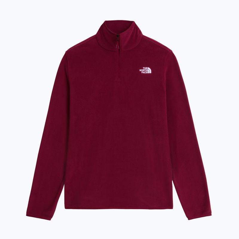 Moteriškas flisinis džemperis The North Face Glacier Fleece 1/4 Zip burgundy crush 4