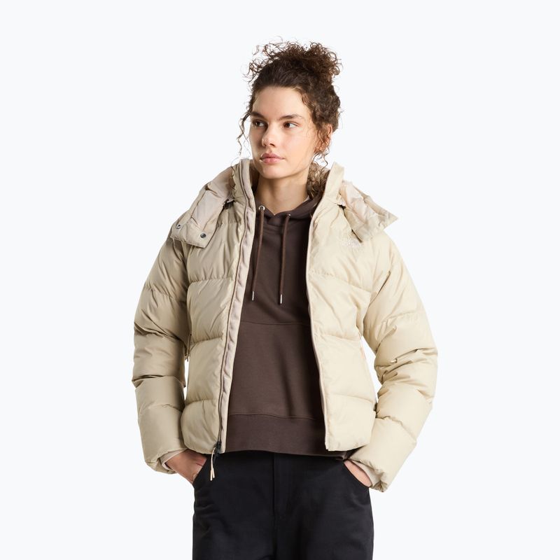 Moteriška pūsta striukė The North Face Hydrenalite City Down Hooded timeless taupe 4
