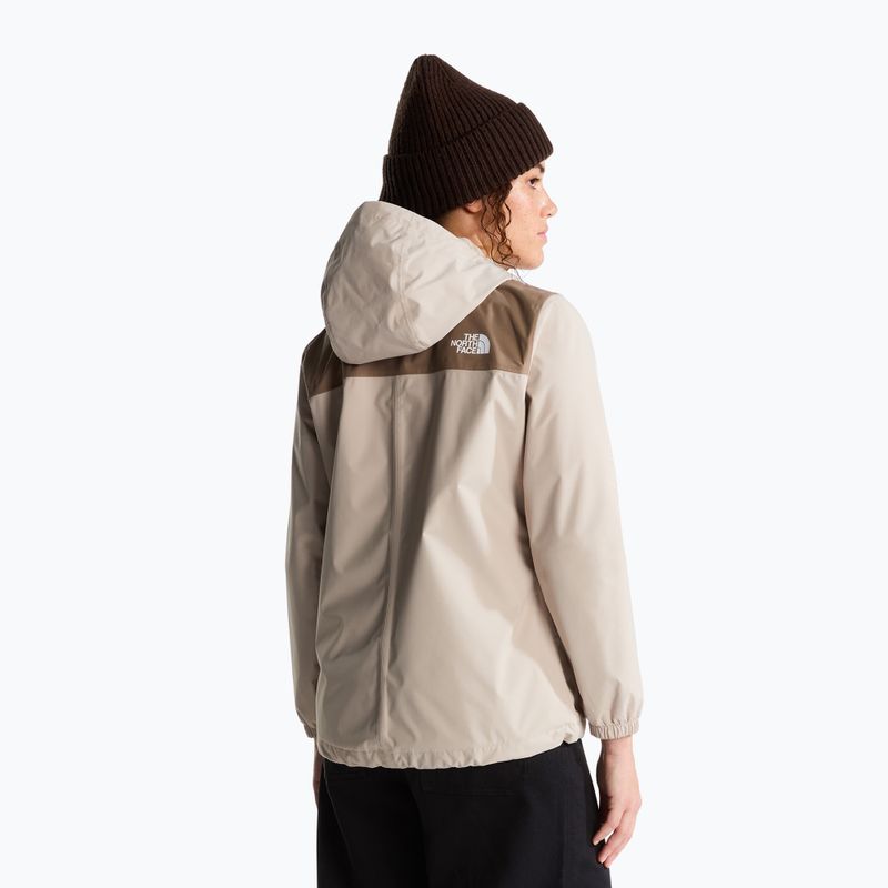 Moteriškas lietaus paltas The North Face Antora Rain timeless taupe/garnet 3