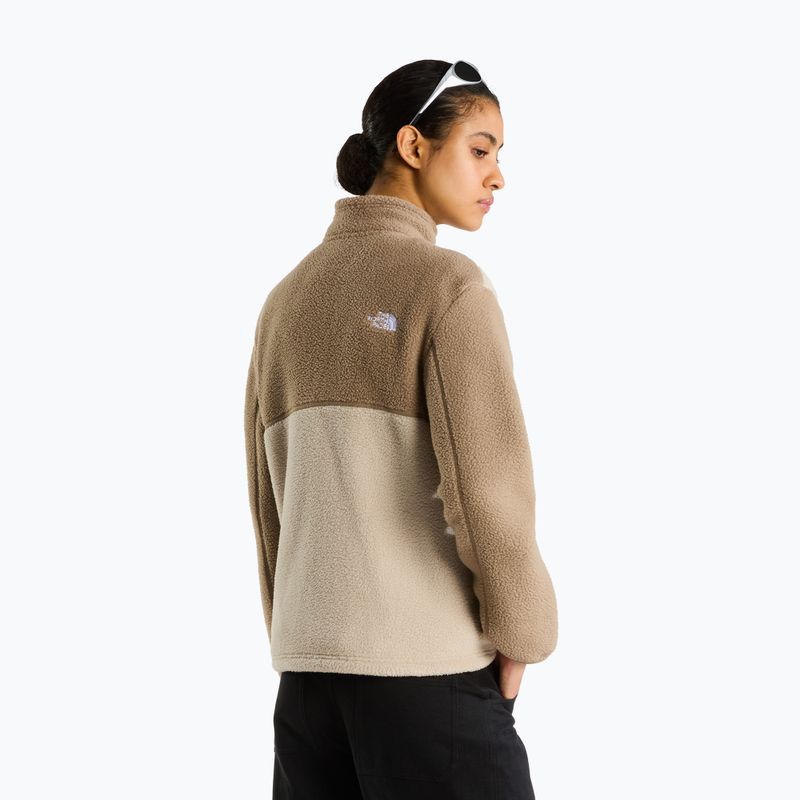 Moteriškas flisinis džemperis The North Face Yumiori Full Zip timeless taupe 3