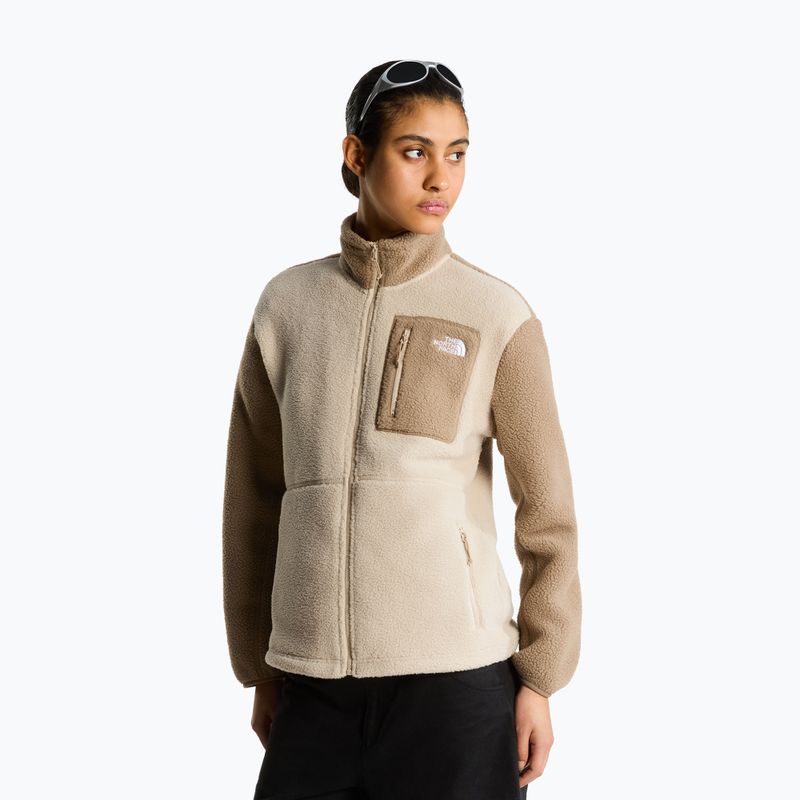 Moteriškas flisinis džemperis The North Face Yumiori Full Zip timeless taupe 4