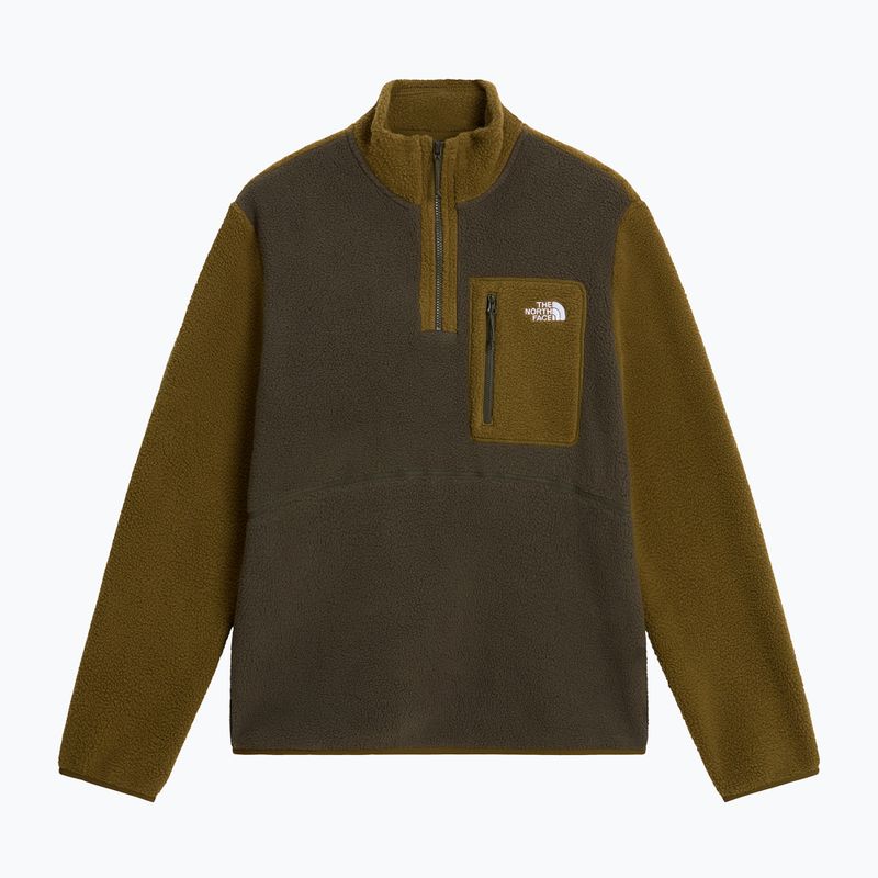 Vyriškas flisinis džemperis The North Face Yumiori Full Zip new taupe green 4