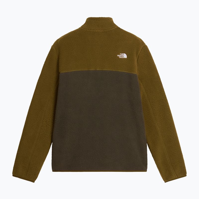 Vyriškas flisinis džemperis The North Face Yumiori Full Zip new taupe green 5