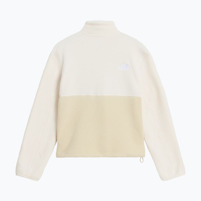 Moteriškas flisinis džemperis The North Face Yumiori 1/4 Zip desert stone/wh 5