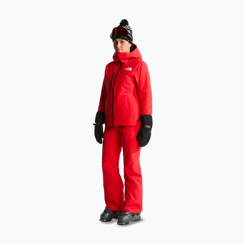 Moteriška slidinėjimo striukė The North Face Descendit elevation red 2