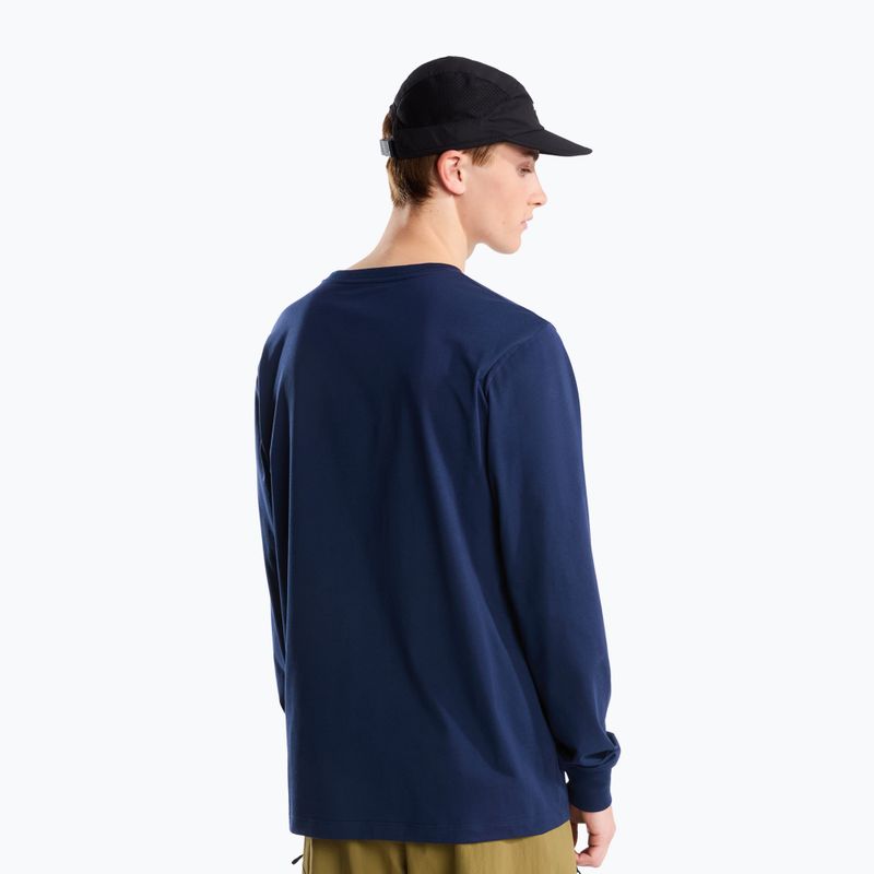 The North Face Evolution Simple Dome Regular LS Tee summit navy 3