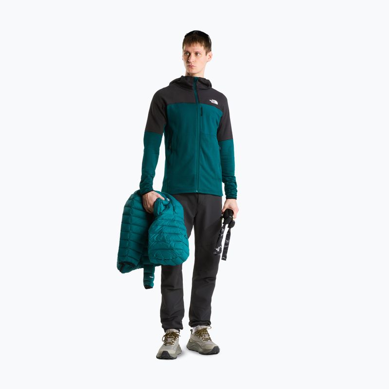 Vyriška striukė The North Face Polartec Powergrid Stormgap Hoodie Pacific Teal/Tnf Black 2