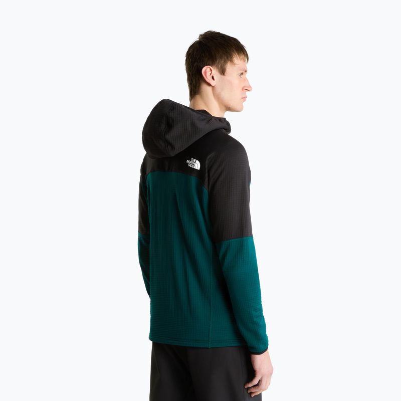 Vyriška striukė The North Face Polartec Powergrid Stormgap Hoodie Pacific Teal/Tnf Black 3