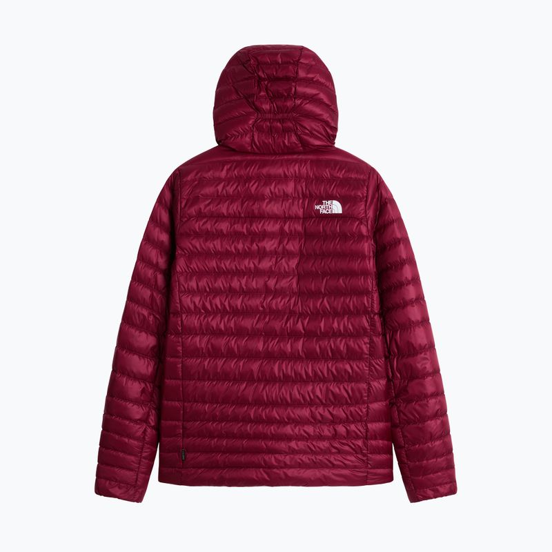 Moteriška pūsta striukė The North Face Bettaforca Lt Down Hoodie burgundy crush/lali gur 6