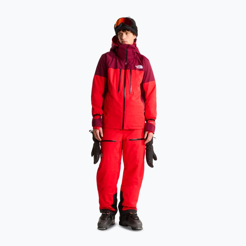 Vyriškos slidinėjimo kelnės The North Face Chakal elevation red 2