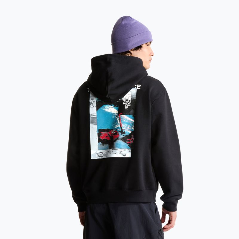 Vyriškas džemperis The North Face Apex '75 Collage Relaxed Hoodie tnf black 3