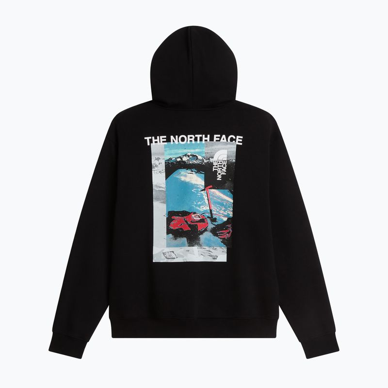 Vyriškas džemperis The North Face Apex '75 Collage Relaxed Hoodie tnf black 5