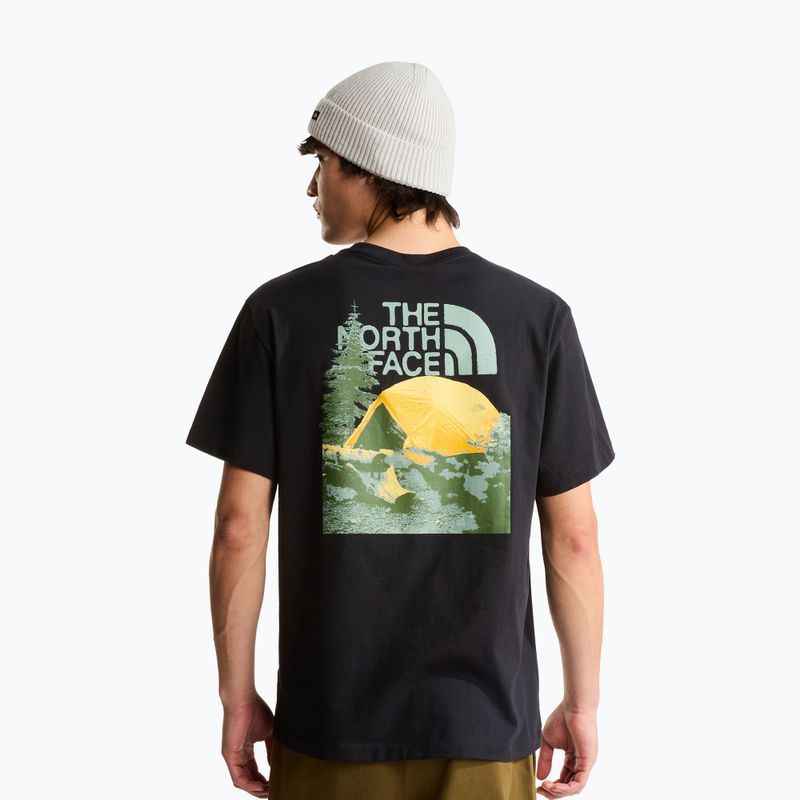 Vyriški marškinėliai The North Face Apex '75 Collage Relaxed Hoodie Tnf Black 3