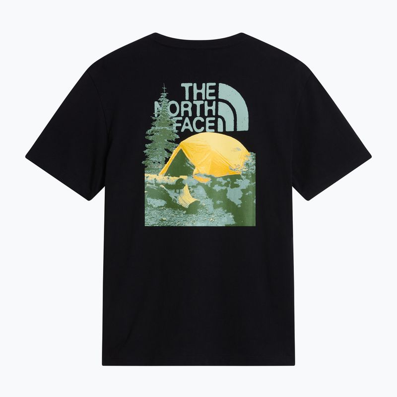 Vyriški marškinėliai The North Face Apex '75 Collage Relaxed Hoodie Tnf Black 5