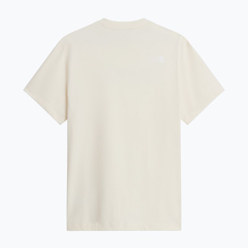Vyriški marškinėliai The North Face Explorer Badges RLX SS Tee Graphic white dune 5