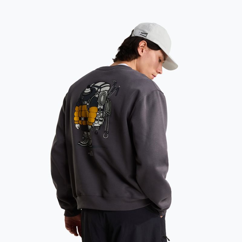 Džemperis The North Face Gear Up Get Out RLX SS Tee Graphic anthracite grey 3