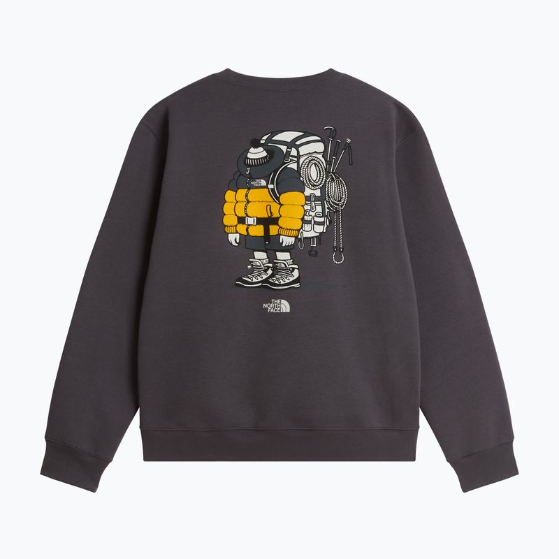 Džemperis The North Face Gear Up Get Out RLX SS Tee Graphic anthracite grey 5