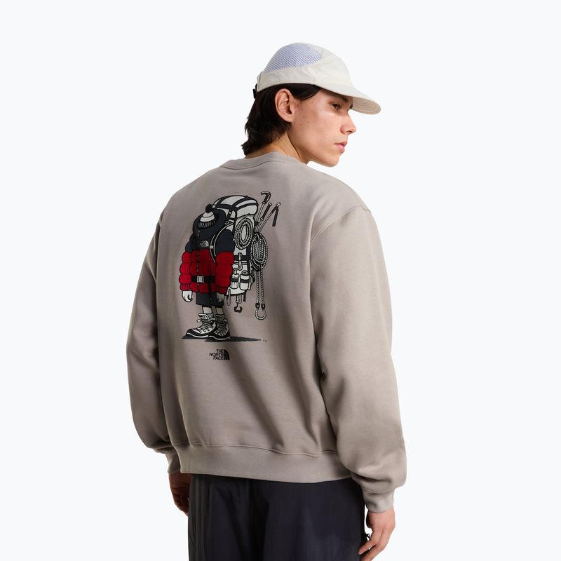 Džemperis The North Face Gear Up Get Out RLX SS Tee Graphic stone slab 3