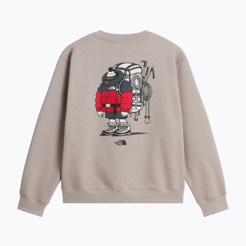 Džemperis The North Face Gear Up Get Out RLX SS Tee Graphic stone slab 5
