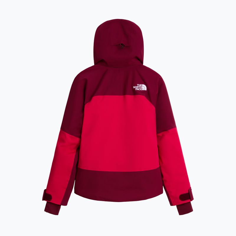 Moteriška slidinėjimo striukė The North Face Lenado lali guran/burgundy cru 5