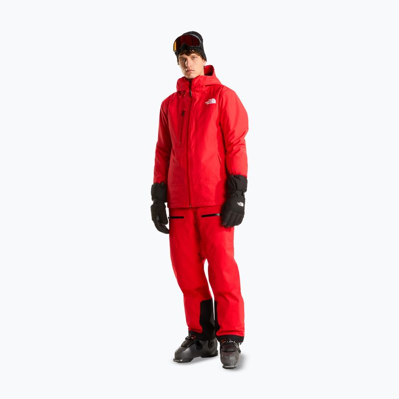 Vyriška slidinėjimo striukė The North Face Descendit elevation red 2