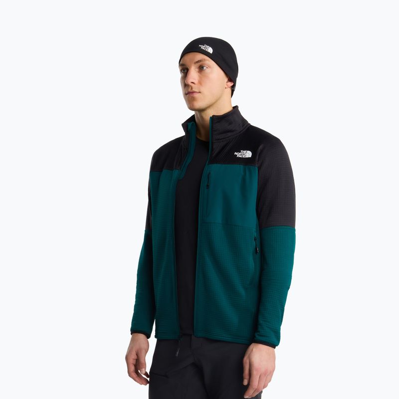 Vyriškas žygio džemperis The North Face Polartec Powergrid Stormgap pacific teal/tnf black 4