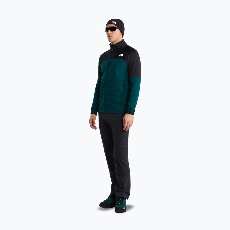 Vyriškas žygio džemperis The North Face Polartec Powergrid Stormgap pacific teal/tnf black 2
