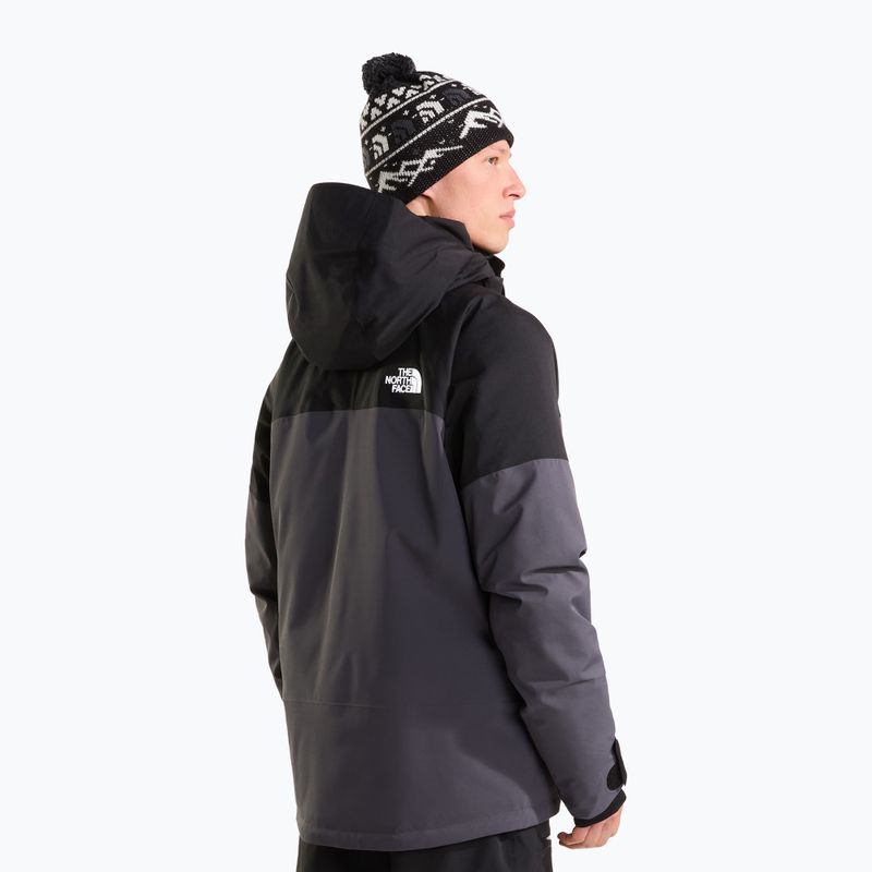 Vyriška slidinėjimo striukė The North Face Chakal anthracite grey 3