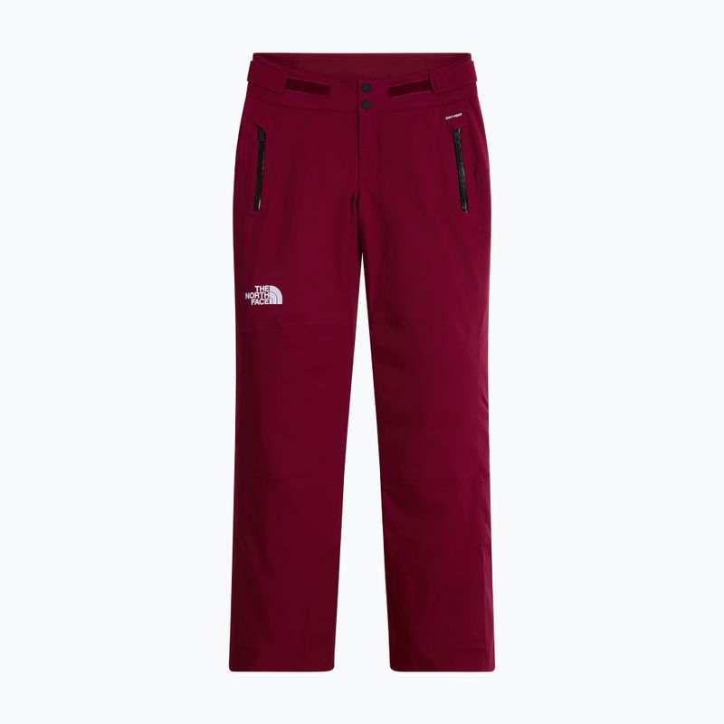 Moteriškos slidinėjimo kelnės The North Face Lenado burgundy crush