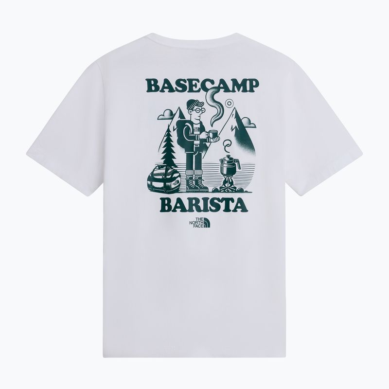 Vyriški marškinėliai The North Face Basecamp Barista Rlx tnf white/pacific teal 5