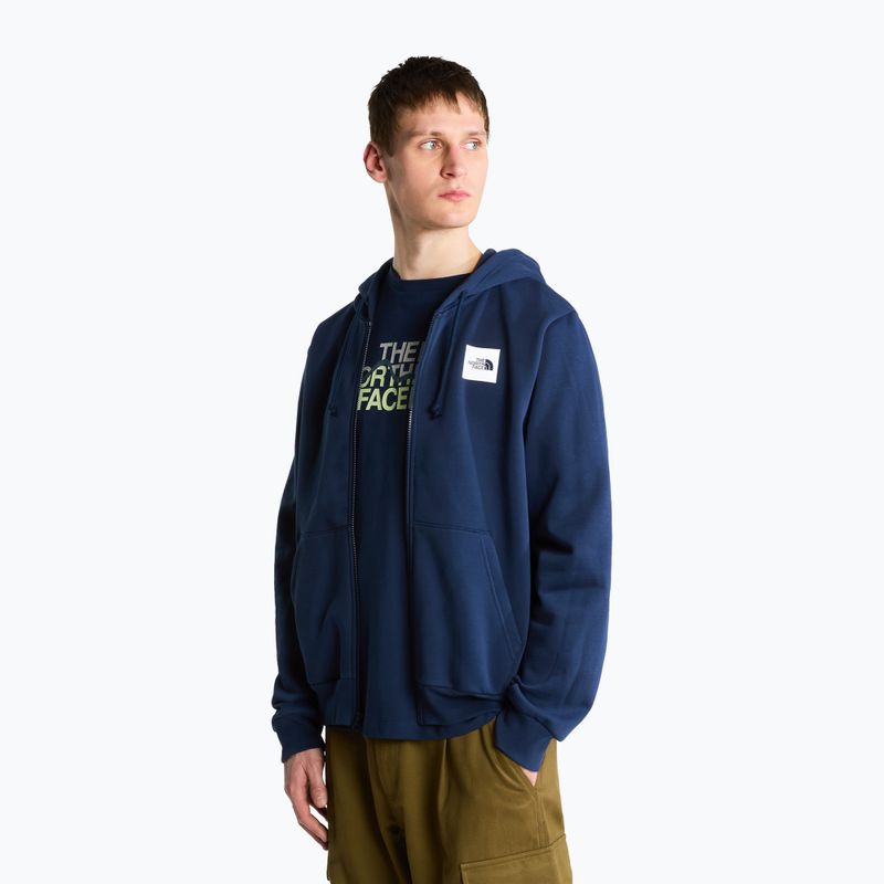 Vyriškas džemperis The North Face Evo Box Half Dome Regular Full Zip Hoodie summit navy 4