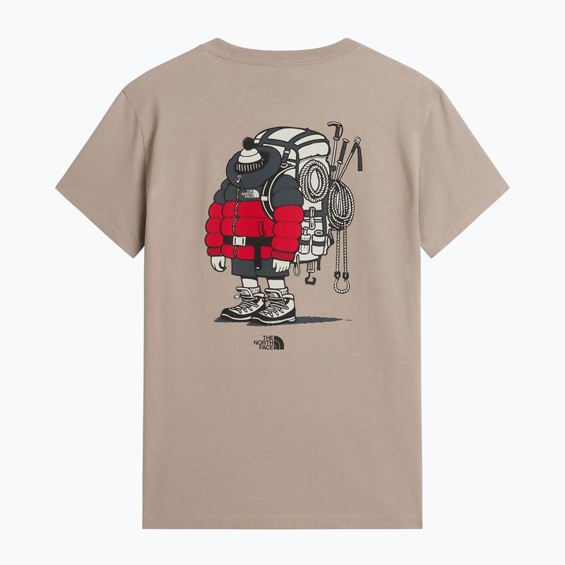Marškinėliai The North Face Gear Up Get Out RLX SS Tee Graphic stone slab 5