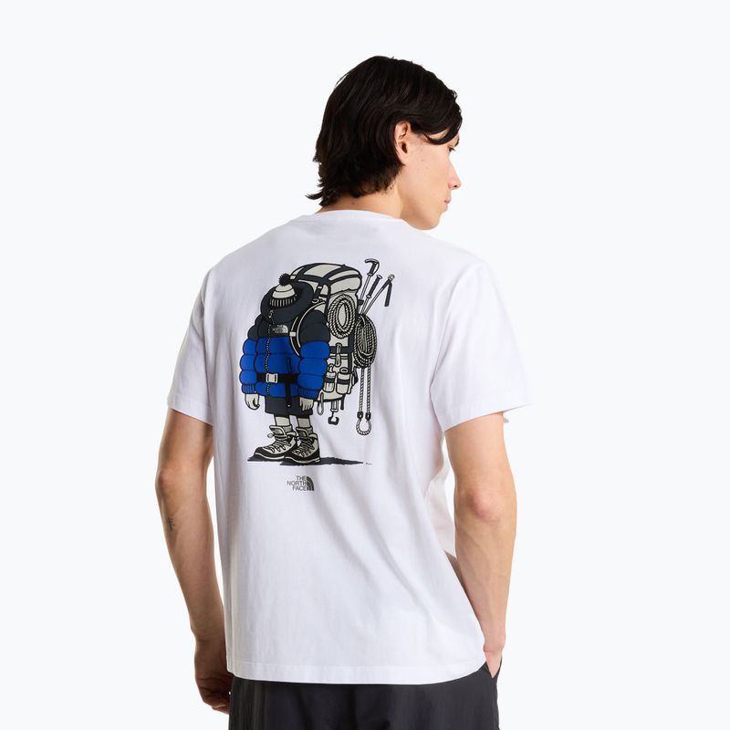 Marškinėliai The North Face Gear Up Get Out RLX SS Tee Graphic tnf white 3