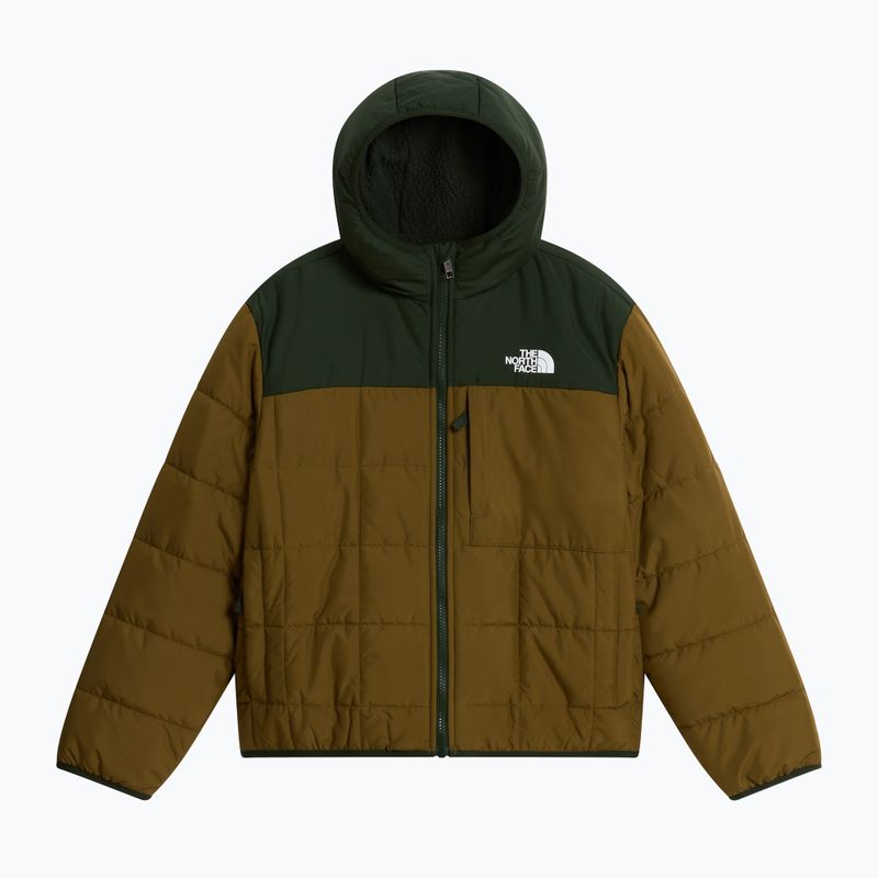 Šilta striukė vaikams The North Face Reversible Shasta FZ Hooded caraway seed/bo 6